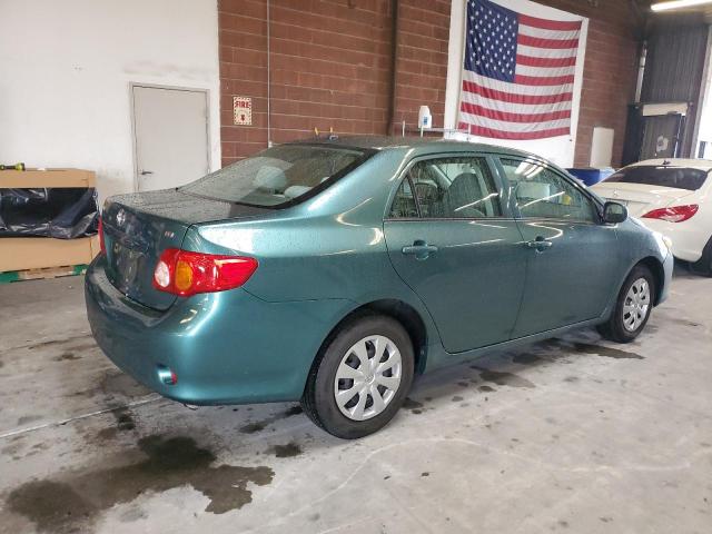 1NXBU4EE5AZ233872 - 2010 TOYOTA COROLLA BASE GREEN photo 3