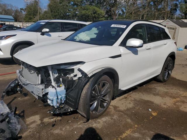 3PCAJ5FA6RF103520 - 2024 INFINITI QX50 SPORT WHITE photo 1