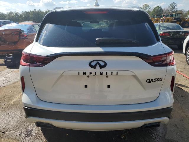 3PCAJ5FA6RF103520 - 2024 INFINITI QX50 SPORT WHITE photo 6