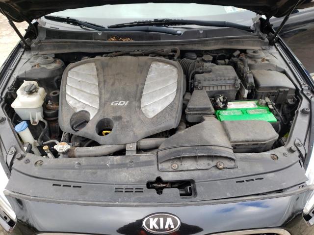 KNALN4D77E5130569 - 2014 KIA CADENZA PREMIUM BLACK photo 11