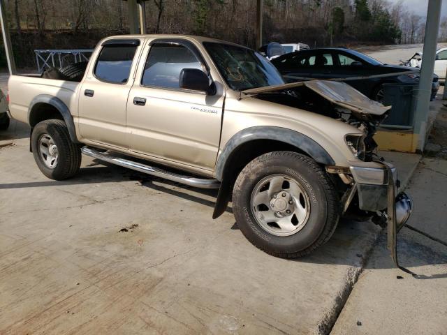 5TEGN92NX2Z102468 - 2002 TOYOTA TACOMA DOUBLE CAB PRERUNNER TAN photo 4