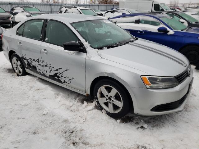 3VW2K7AJ4BM090365 - 2011 VOLKSWAGEN JETTA BASE SILVER photo 4