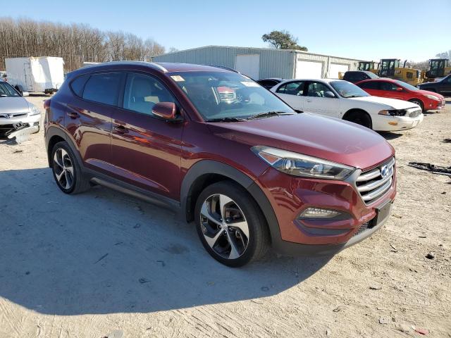 KM8J33A22GU112990 - 2016 HYUNDAI TUCSON LIMITED MAROON photo 4