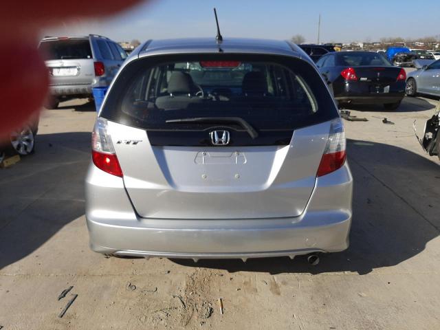 JHMGE8H39CS006254 - 2012 HONDA FIT SILVER photo 6