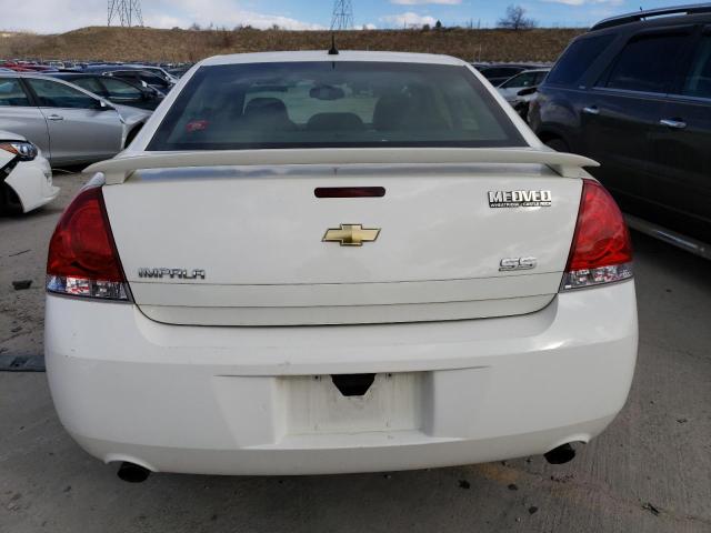 2G1WD58C369425598 - 2006 CHEVROLET IMPALA SUPER SPORT WHITE photo 6