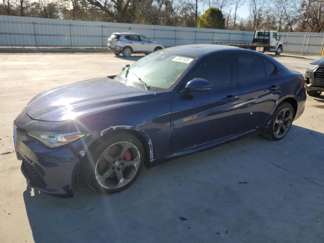 ZARFAEDN8H7550758 - 2017 ALFA ROMEO GIULIA Q4 ლურჯი ფოტო 1