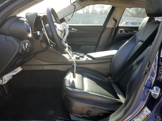 ZARFAEDN8H7550758 - 2017 ALFA ROMEO GIULIA Q4 ლურჯი ფოტო 7