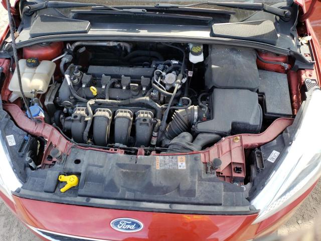 1FADP3F23JL322094 - 2018 FORD FOCUS SE RED photo 11
