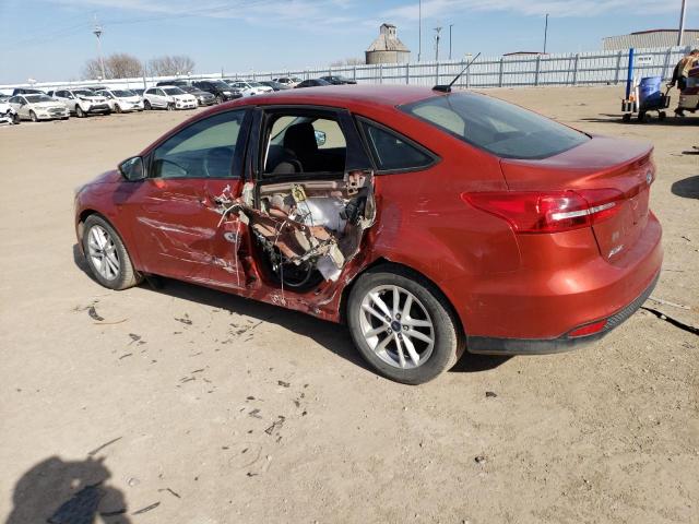 1FADP3F23JL322094 - 2018 FORD FOCUS SE RED photo 2