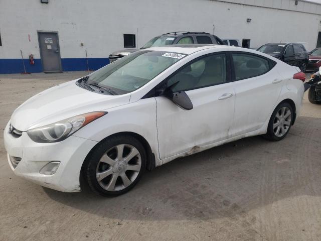 5NPDH4AE0DH253145 - 2013 HYUNDAI ELANTRA GLS WHITE photo 1