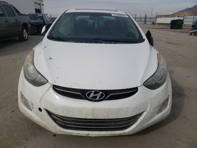 5NPDH4AE0DH253145 - 2013 HYUNDAI ELANTRA GLS WHITE photo 5