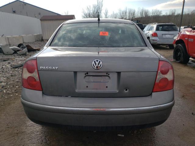 WVWPD63B54P042602 - 2004 VOLKSWAGEN PASSAT GLS GRAY photo 6