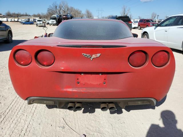 1G1YY24U555122795 - 2005 CHEVROLET CORVETTE RED photo 6