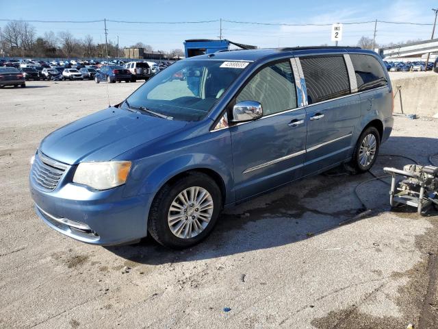 2A4RR8DG7BR797496 - 2011 CHRYSLER TOWN & COU TOURING L BLUE photo 1