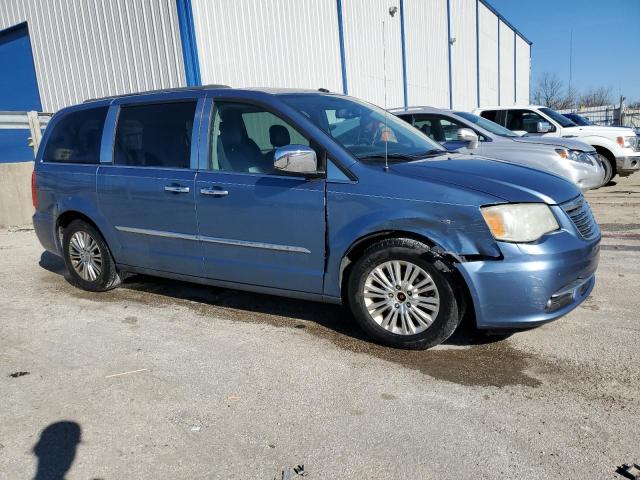 2A4RR8DG7BR797496 - 2011 CHRYSLER TOWN & COU TOURING L BLUE photo 4