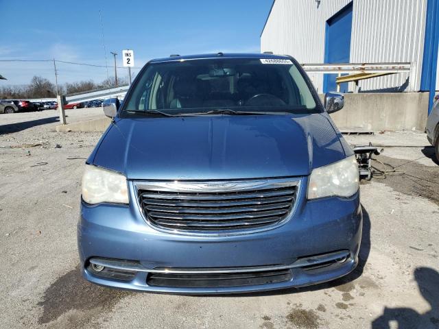 2A4RR8DG7BR797496 - 2011 CHRYSLER TOWN & COU TOURING L BLUE photo 5