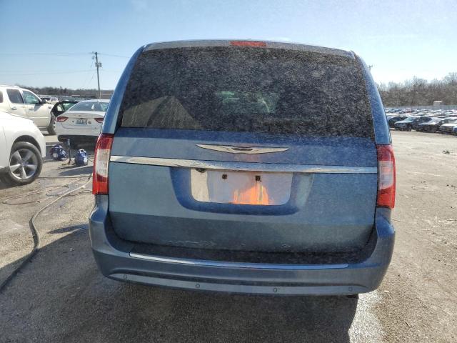2A4RR8DG7BR797496 - 2011 CHRYSLER TOWN & COU TOURING L BLUE photo 6