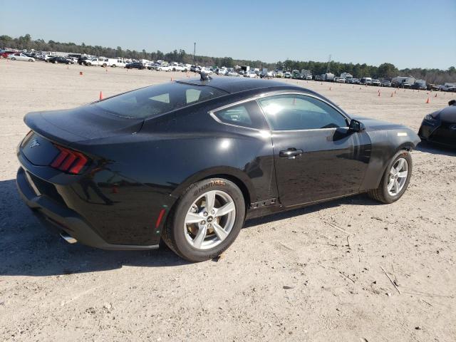 1FA6P8TH2R5111676 - 2024 FORD MUSTANG BLACK photo 3