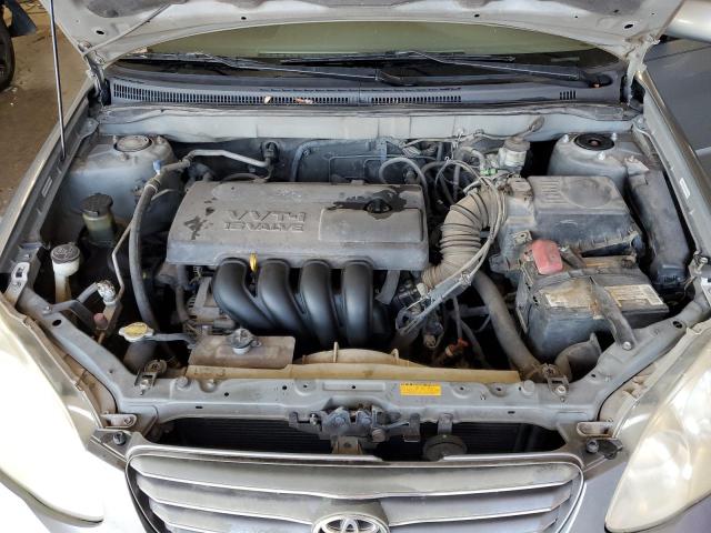 1NXBR32E24Z281074 - 2004 TOYOTA COROLLA CE SILVER photo 11