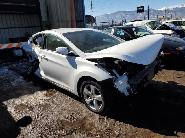 5NPDH4AE6CH079032 - 2012 HYUNDAI ELANTRA GLS WHITE photo 4