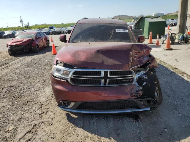 1C4RDHDG2GC459444 - 2016 DODGE DURANGO LIMITED BURGUNDY photo 5