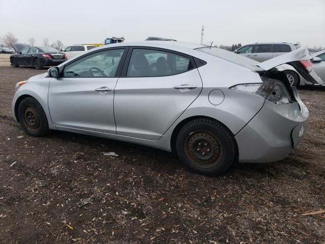 5NPDH4AE6CH077894 - 2012 HYUNDAI ELANTRA GLS SILVER photo 2