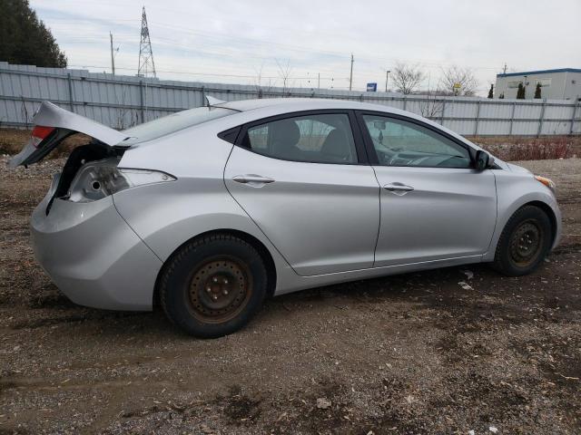 5NPDH4AE6CH077894 - 2012 HYUNDAI ELANTRA GLS SILVER photo 3