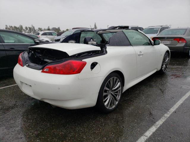 JN1CV6FE6EM900974 - 2014 INFINITI Q60 BASE WHITE photo 3