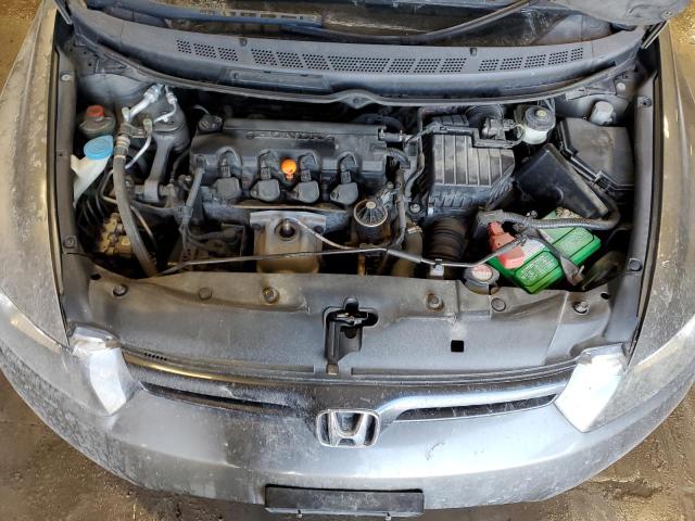 2HGFG11918H514697 - 2008 HONDA CIVIC EXL GRAY photo 11