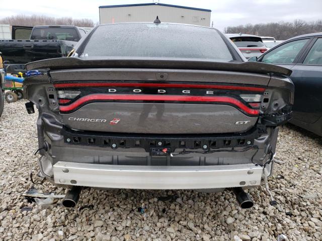 2C3CDXMG0LH200849 - 2020 DODGE CHARGER GT GRAY photo 6