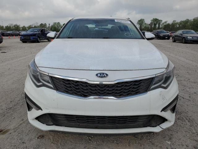 5XXGT4L37LG424555 - 2020 KIA OPTIMA LX WHITE photo 5