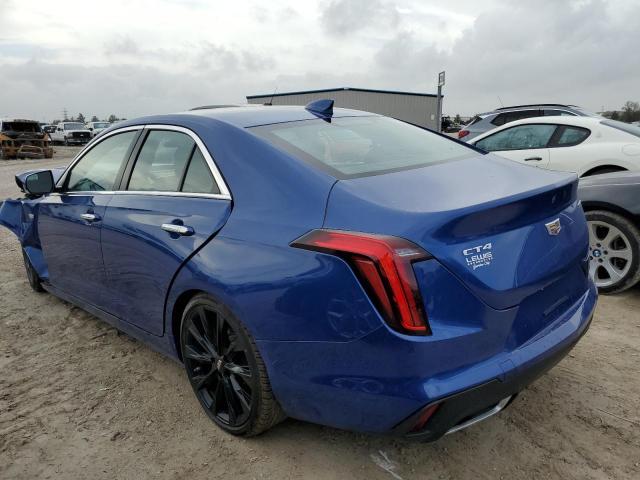 1G6DA5RK7M0117289 - 2021 CADILLAC CT4 LUXURY BLUE photo 2