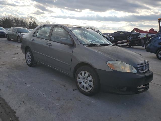 1NXBR32E83Z109078 - 2003 TOYOTA COROLLA CE GRAY photo 4