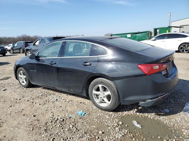 1G1ZB5ST8HF209476 - 2017 CHEVROLET MALIBU LS BLACK photo 2