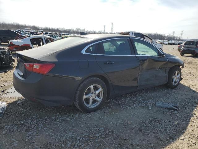 1G1ZB5ST8HF209476 - 2017 CHEVROLET MALIBU LS BLACK photo 3