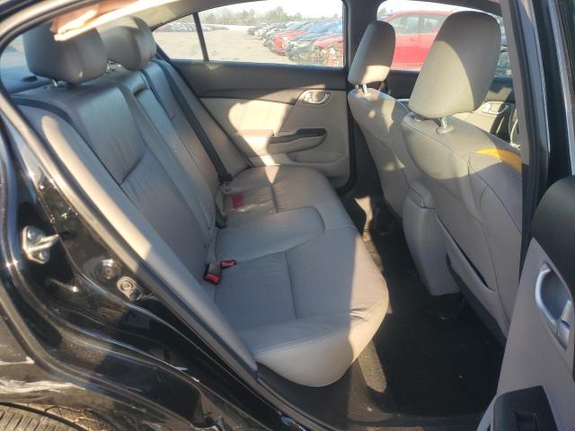 19XFB2F91FE227171 - 2015 HONDA CIVIC EXL შავი ფოტო 10