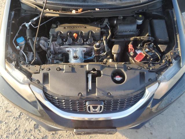 19XFB2F91FE227171 - 2015 HONDA CIVIC EXL შავი ფოტო 11