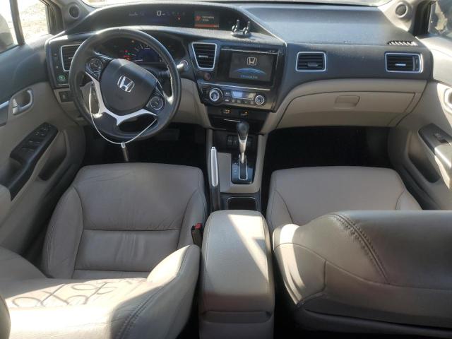 19XFB2F91FE227171 - 2015 HONDA CIVIC EXL შავი ფოტო 8