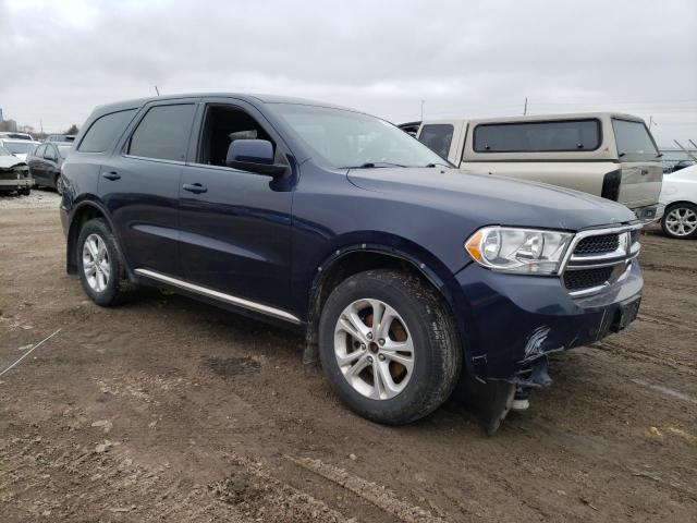 1C4RDJAG8DC677606 - 2013 DODGE DURANGO SXT BLUE photo 4