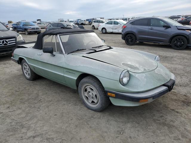 ZARBA5415F1021960 - 1985 ALFA ROMEO VELOCE 2000 SPIDER GREEN photo 4