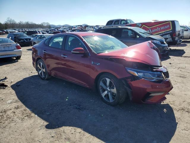 5XXGT4L36LG448183 - 2020 KIA OPTIMA LX RED photo 4