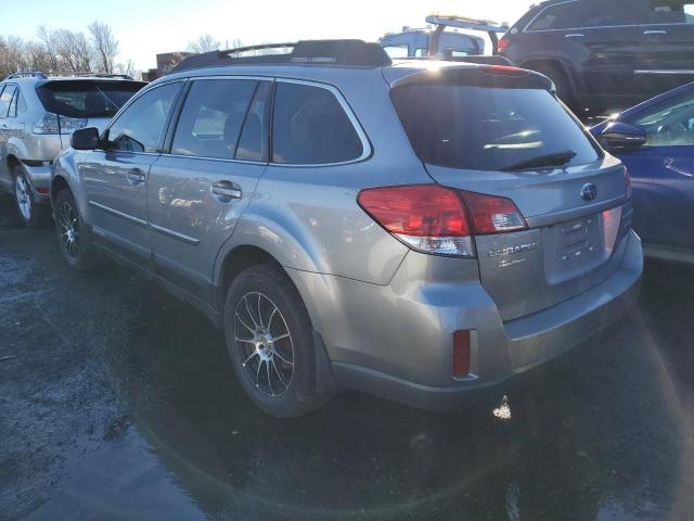 4S4BRDKC7B2413890 - 2011 SUBARU OUTBACK 3.6R LIMITED SILVER photo 2