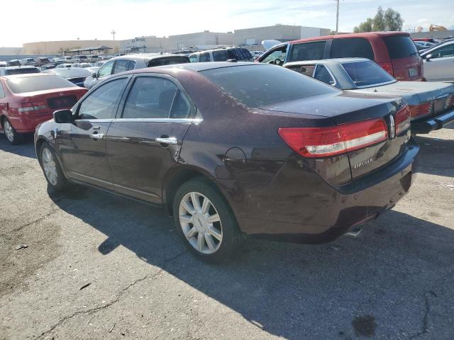 3LNHL2GC7BR755019 - 2011 LINCOLN MKZ BURGUNDY photo 2