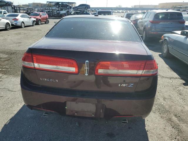 3LNHL2GC7BR755019 - 2011 LINCOLN MKZ BURGUNDY photo 6