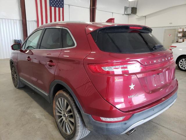 5LMCJ3C95JUL22819 - 2018 LINCOLN MKC RESERVE 勃艮第红 照片 2