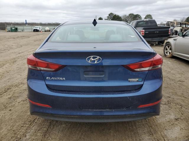 5NPD84LF4HH077289 - 2017 HYUNDAI ELANTRA SE BLUE photo 6