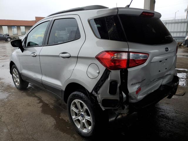 MAJ6P1UL7JC200766 - 2018 FORD ECOSPORT SE SILVER photo 2