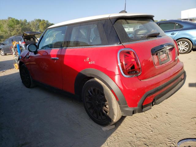 WMW33DH01P2S80278 - 2023 MINI COOPER RED photo 2