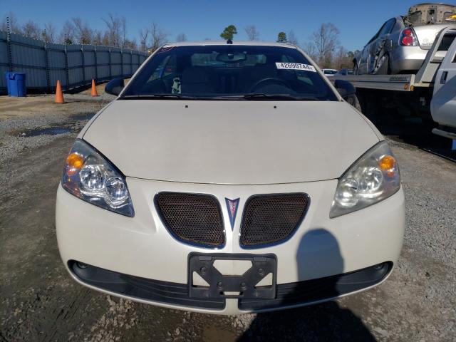 1G2ZH361394126249 - 2009 PONTIAC G6 GT WHITE photo 5