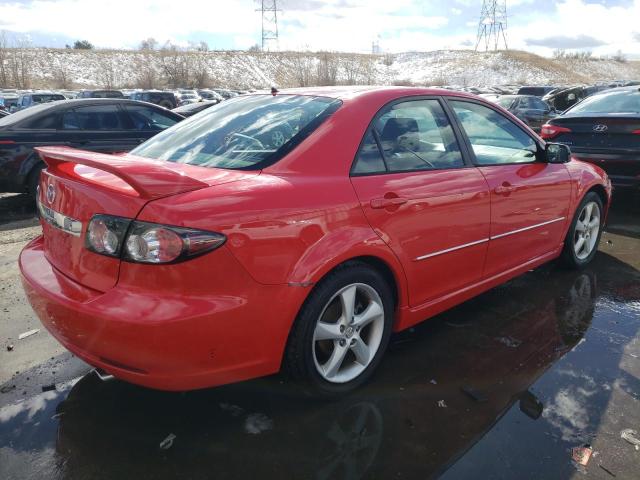 1YVHP80C885M32738 - 2008 MAZDA 6 I RED photo 3